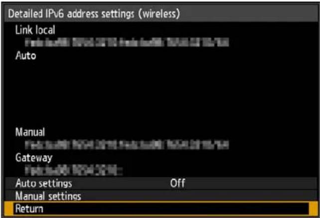 CANON REALiS 4K6021Z - Detailed settings (wireless) - 7