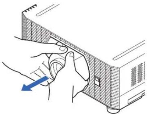 CANON REALiS 4K6021Z - Removing the Lens Unit - 3