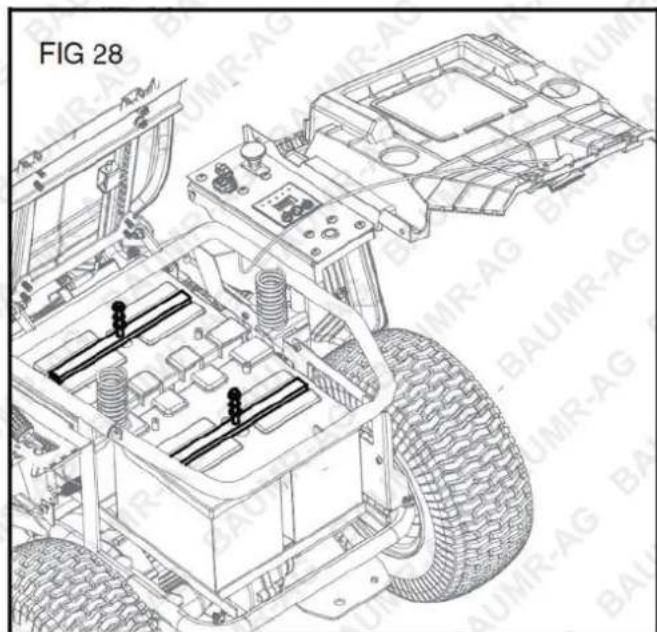 Baumr-AG 300RX - Replacing the Batteries - 2
