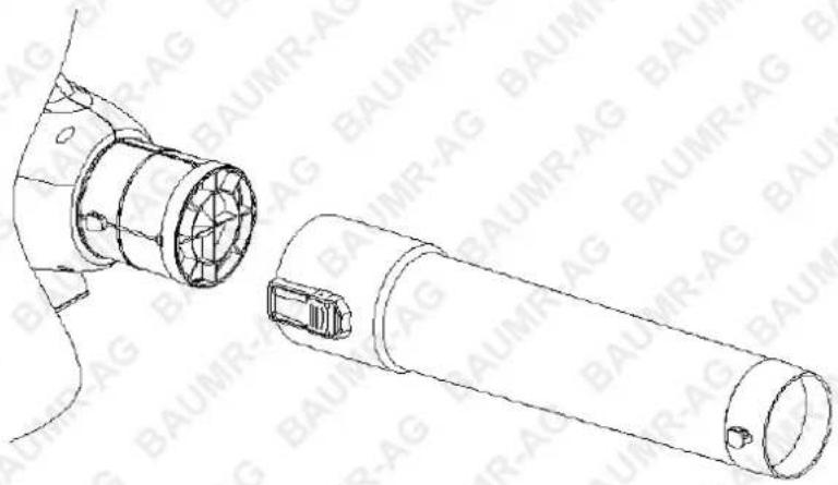 Baumr-AG BL4 - Blower Tube Assembly - 1