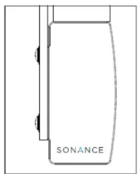 SONANCE SB46M - KEYHOLE WALL MOUNT INSTALLATION OPTION 4 - 1