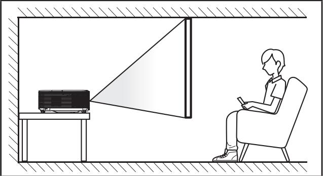 OPTOMA EH337 - Installation du projecteur - 3
