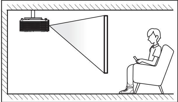 OPTOMA EH337 - Installation du projecteur - 4