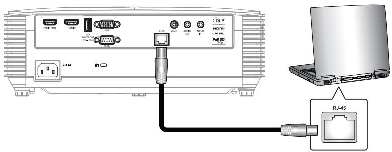 OPTOMA EH337 - LAN RJ45 - 1