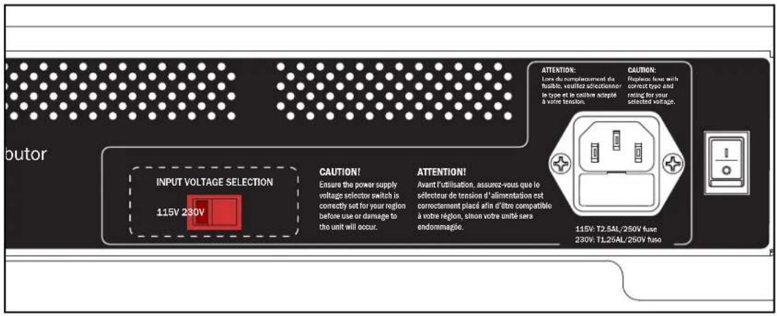 Aviom D400 - Power Supply - 1