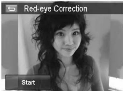 Red-eye Correction Start