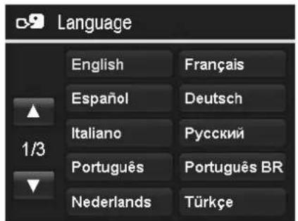 Language English Français Español Deutsch Italiano Русский Português Português BR Nederlands Türkçe