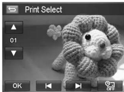 Print Select 01 OK OFF