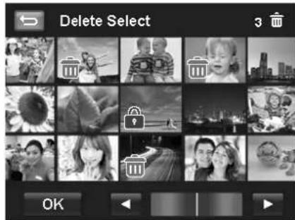 Delete Select 3 OK