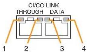 CI/CO LINK THROUGH DATA 1 2 3 4