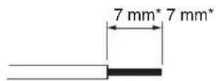 TOA D-936R - Cable sheath to trim - 1