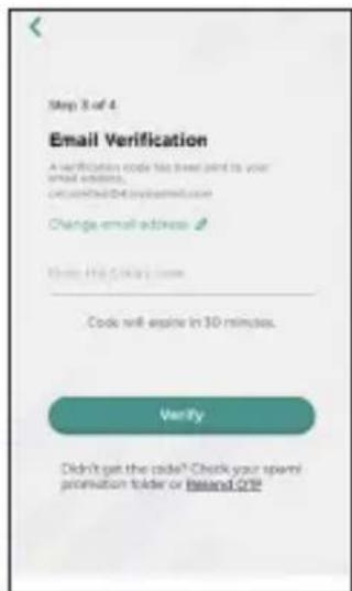 Step 3 of 4 Email Verification A verification code has been sent to your email version. check email ID:0428956666.com Change email address Write the OK again Code will expire in 10 minutes. Verify Didn't get the code? Check your special promotion folder or Ireland O'IR