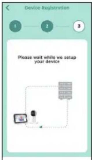 Device Registration 1 2 3 Please wait while we setup your device