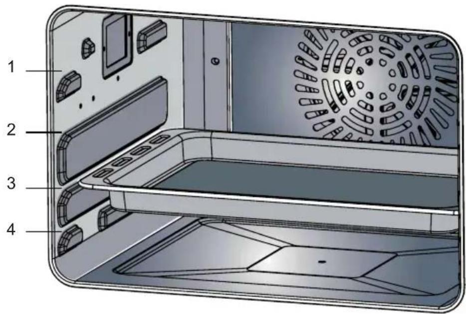 Technical diagram of an electronic device interior with numbered components for identification