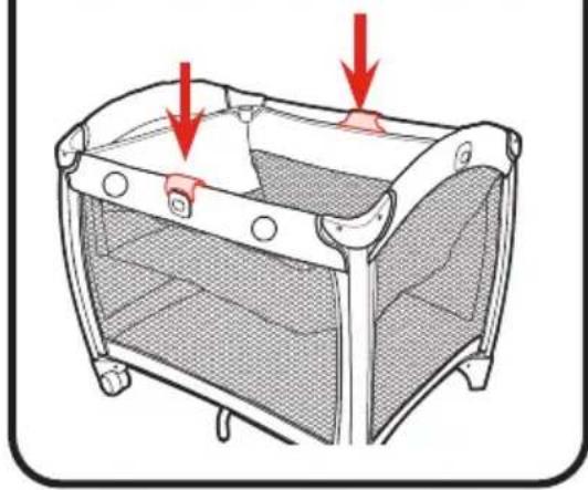 GRACO Pack 'n Play Quick Connect Playard with Portable Bouncer Bassine - ADVERTENCIA - 3
