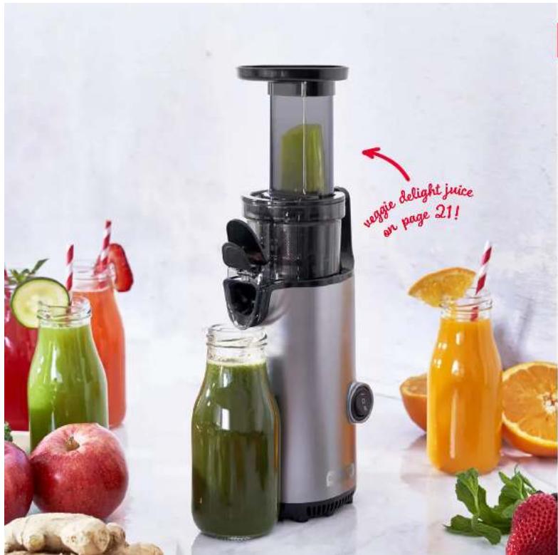 veggie delight juice on page 21!