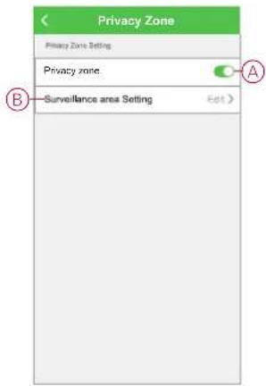 SCHNEIDER CCT724319 - Setting privacy zone - 1