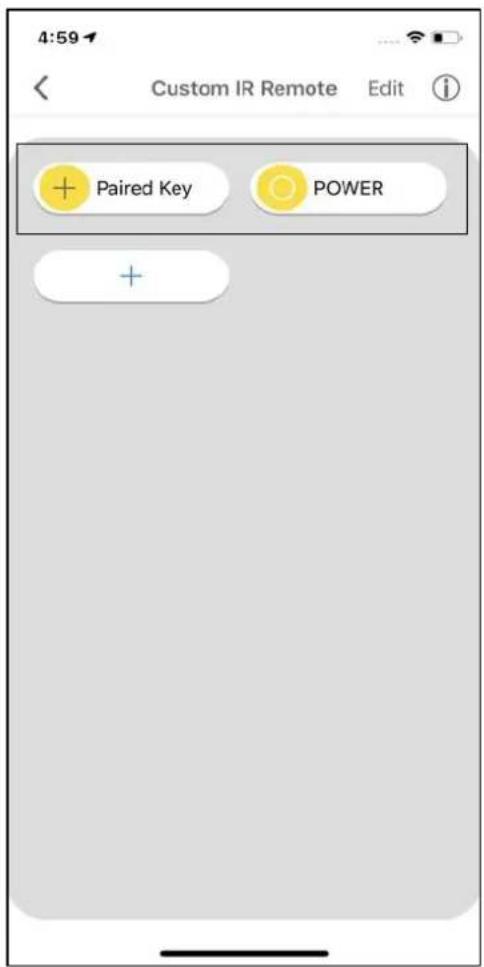 4:59 Custom IR Remote Edit + Paired Key POWER
