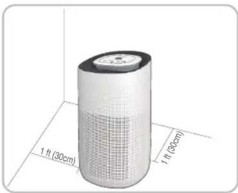 1 ft (30cm) 1 ft (30cm)