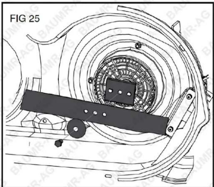Baumr-AG 360RX - Replacing the Cutting Blades - 2