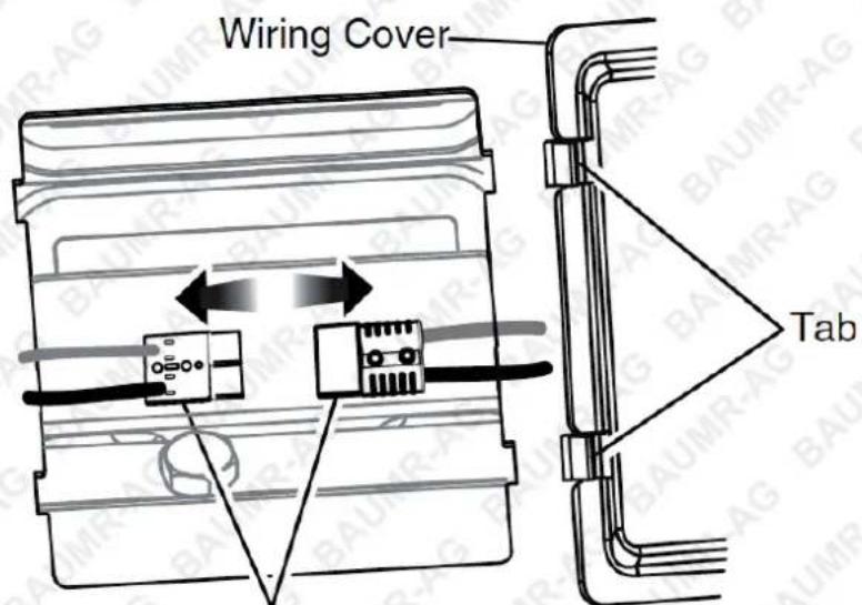 Wiring Cover Tab