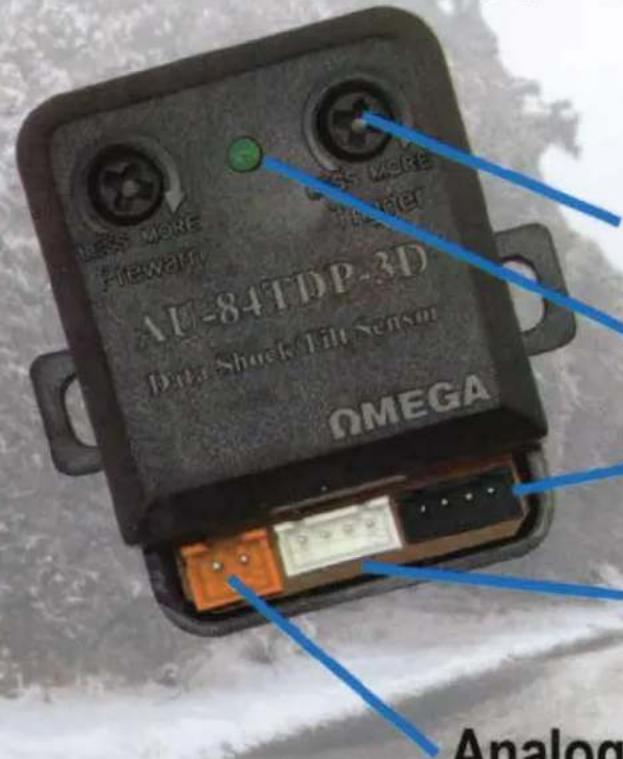 LESS MORE FIREWAY AU-84TDP-3D Data Shock Test Sensor OMEGA Analog