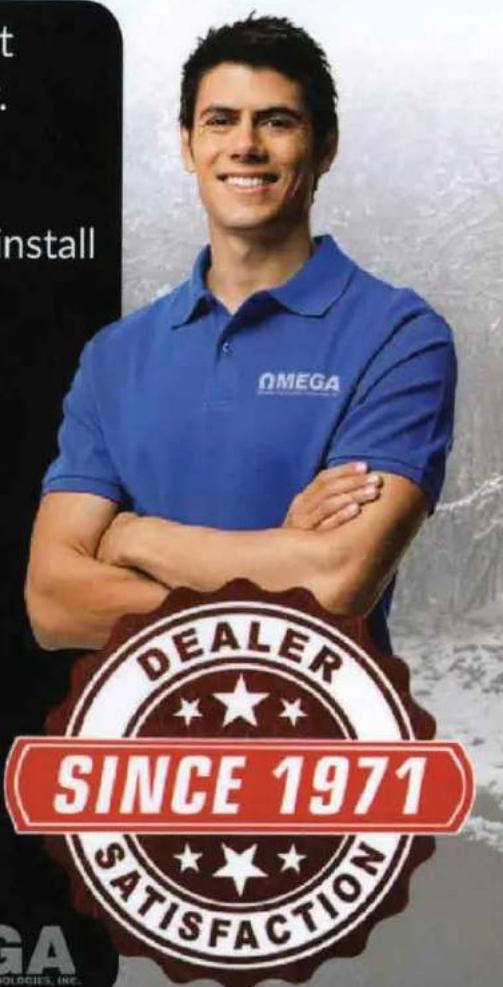 t install DEALER SINCE 1971 SATISFACTION