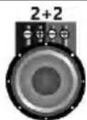 Deaf Bonce Hannibal HSS-3215 D2 - Voice coils 2+2 Ohm - 1