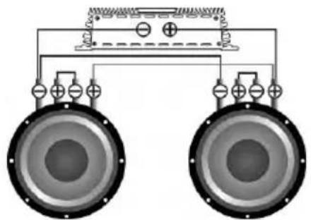 Deaf Bonce Hannibal HSS-3215 D2 - Subwoofers in series, coils in parallel - 6