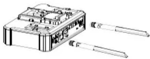 Hollyland Solidcom C1-8S - C Charging Case Interfaces - 1