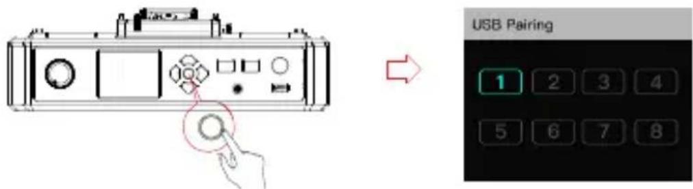 USB Pairing 1 2 3 4 5 6 7 8