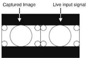 Captured Image Live input signal
