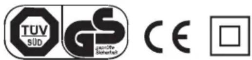 TUV SÜD GS CE □
