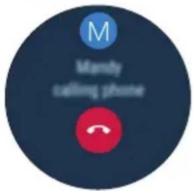 Mandy calling phone