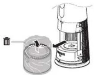 LG FS15GPGF0 - Removing filter vinyl and packing material - 2