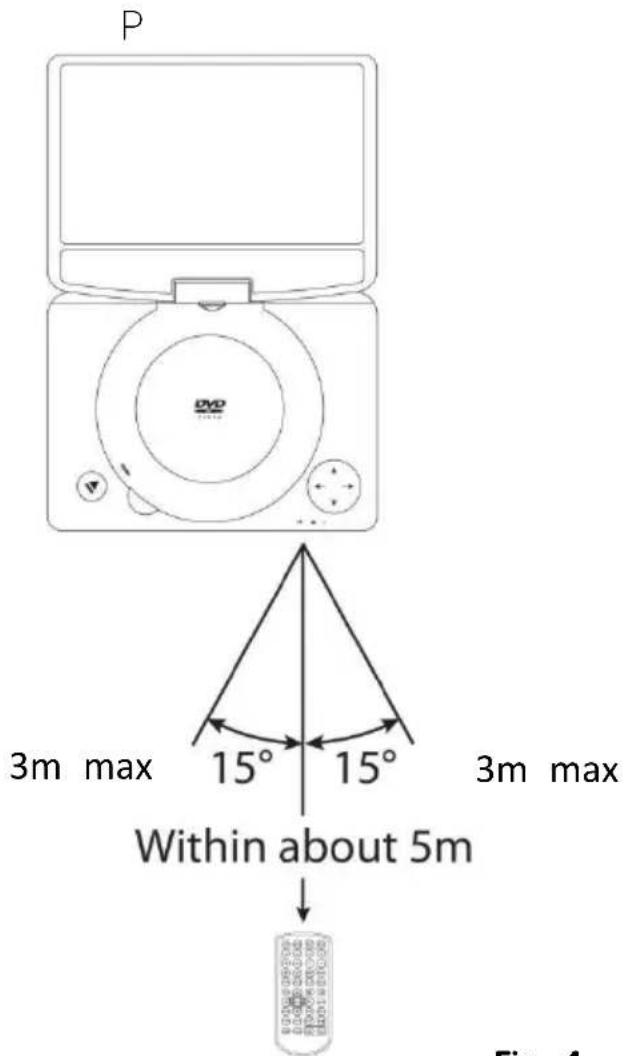 P 3m max 15° 15° 3m max Within about 5m Fig. 4