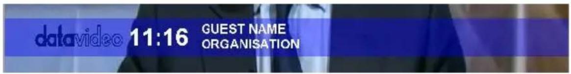 datavideo 11:16 GUEST NAME ORGANISATION