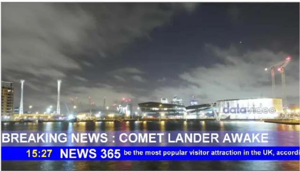 BREAKING NEWS : COMET LANDER AWAKE 15:27 NEWS 365 be the most popular visitor attraction in the UK, accordi
