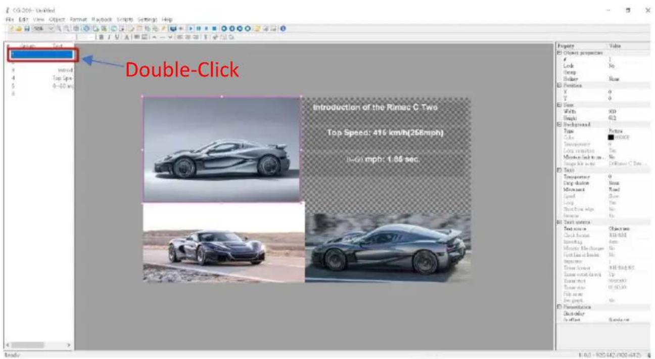 Double-Click Introduction of the Rimac C Two Top Speed: 416 km/h(258mph) 0-0) mph: 1.05 sec.