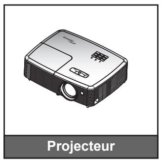 OPTOMA EH338 - Accessoires standard - 1