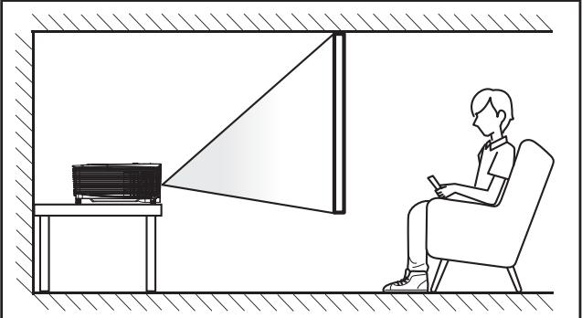 OPTOMA EH341 - Installation du projecteur - 3