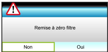 OPTOMA EH341 - Remise à zéro filtre - 1