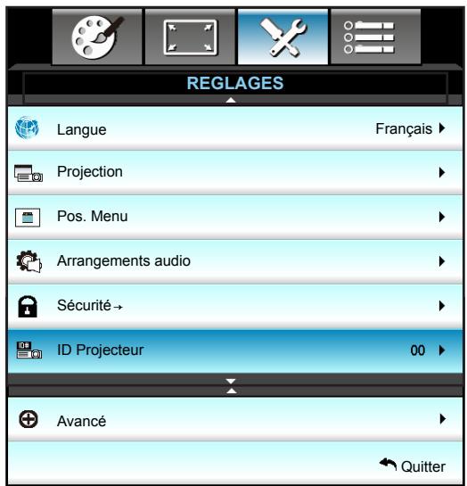 OPTOMA EH341 - Menu Configuration - 1