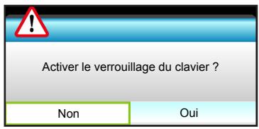 OPTOMA EH341 - Clavier Verrouillé - 2