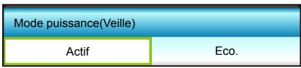OPTOMA EH341 - Mode puissance(Veille) - 1