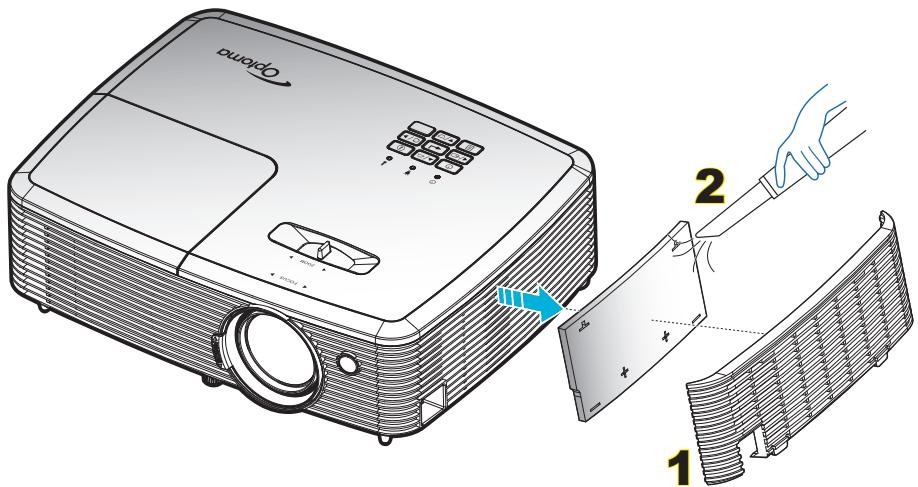 OPTOMA EH345 - Procédure : - 1