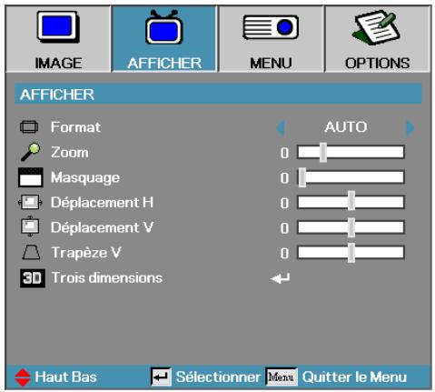 OPTOMA EH415 - Commandes de l'utilisateur - 1