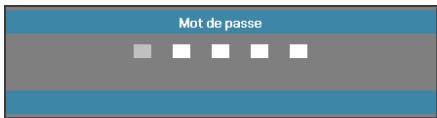 OPTOMA EH415e - Changer mot passe - 1