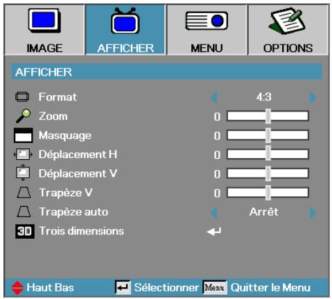 OPTOMA EH500 - Commandes de l'utilisateur - 1
