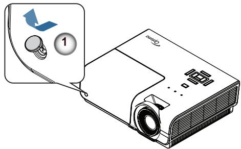 OPTOMA EH500 - Remplacement de la lampe - 4